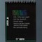 11x14" Premium Heavy-Weight Black Paper Sketchbook, 64lb (140gsm), 2 Pack, 30 Sheets, Spiral Bound, Black Paper Notebook for Colored Pencil, Markers, Oil Pastels, Chalk, Charcoal